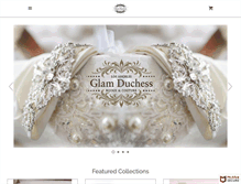 Tablet Screenshot of glamduchess.com
